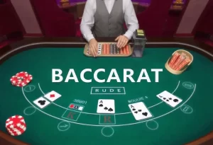 playing baccarat